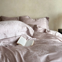 Soft Breathable Lyocell Jacquard Luxury Bedding Set