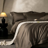 Luxury Solid Color Hotel Style Premium 1000TC Egyptian Cotton Bedding Set