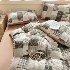 Korean Bow Bedding Set