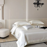 1000TC Egyptian Cotton Simple Solid Color Luxury Bedding Set