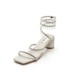 Snake-like Winding Sandals