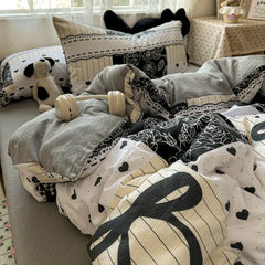 Korean Style Fashion Bedding Set