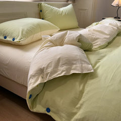 3/4Pcs Minimalist Style Bedding Set