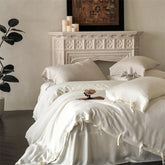 Vintage French Style Sandwashed Lyocell Bedding Set