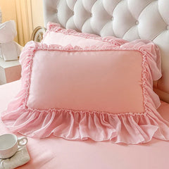 4/6Pcs Princess Wedding Bedding Sets