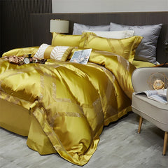 Modern Luxury Villa Egyptian Cotton Bedding Set