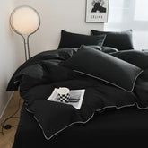 Korean Black Bedding Sets