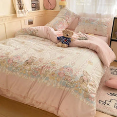 Pink Bedding Set