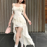 Vestido asimétrico de coqueta Wildest Bird