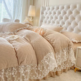 Crystal Velvet Winter Warm Thickened Bedding Set