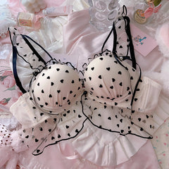 Fairycore Heart Larme Puppen-Dessous-Set
