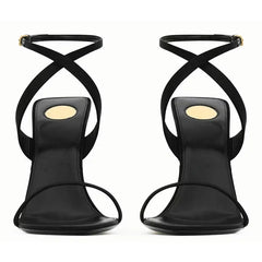 Design Golden Platform High Heels