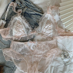 Coquette Dessous-Set aus Spitze, 2-teilig