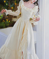 Vestido de princesa susurrante acogedor