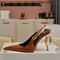 Patent Leather Alien Heel