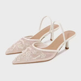 Brand Designer White Women Pumps