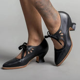 Zapato Tacon Alto Women Retro Pointed High Heel