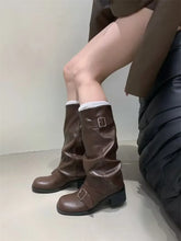 Veridian Knee High Boots