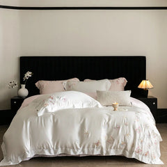 Butterfly Embroidery Luxury Bedding Set