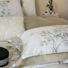 Botanical Floral Print Luxury Bedding Set