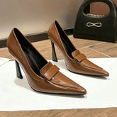 Fmaous Quality Leather Belt Buckle Heels