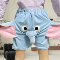 Funny Elephant Loose Cute Shorts