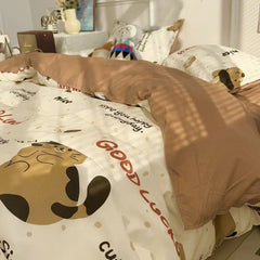 Cute Cat Bedding Set