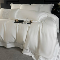 800TC Lyocell Bamboo Fiber Soft Silky Cool Feeling Summer Bedding Set