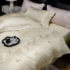 Thick Weave Jacquard Egyptian Cotton Luxury Bedding Set