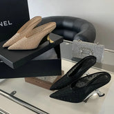 Niche Design Sense Temperament Pointed Shoes
