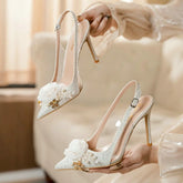 White Wedding Shoes