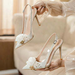 White Wedding Shoes