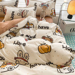 Kawaii Cartoon Bedding Set