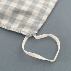 Japanese Style Blue Check Bedding Set