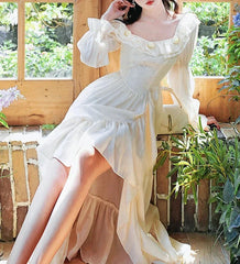 Vestido de princesa susurrante acogedor