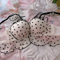 Fairycore Heart Larme Puppen-Dessous-Set