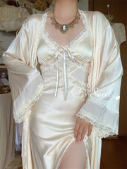 Camisón y bata Moira de 2 piezas