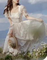 Vestido de hada con estética de princesa etérea de Jarrah