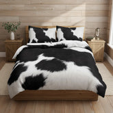 Cow Print Bedding Set