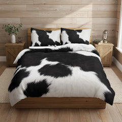 Cow Print Bedding Set