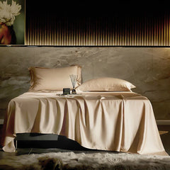 600TC Lyocell Bamboo Fiber Silky Cool Feeling Bedding Set
