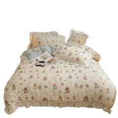 Cartoon Printed Bedding Set