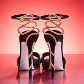 Sexy Socialite Open Toe Round Toe Sandals