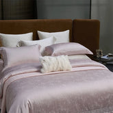 4Pcs Premium Egyptian Cotton Jacquard Bedding Set