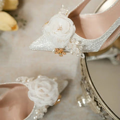 White Wedding Shoes