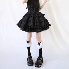 Gothic Rivet Muffin 10 CM Platform Mary Jane Shoes