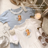 Vestido Babydoll Angelcore bendecido