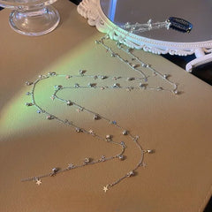 Rhinestone Tassel Glamorous Hair Chain