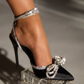 Rhinestone Pumps