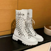 Women Chunky Platform Ankle Boots